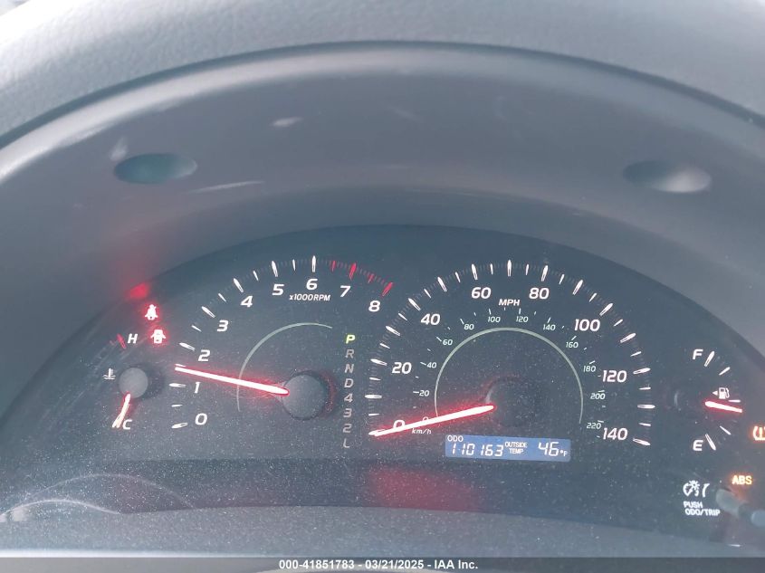 2008 Toyota Camry Le VIN: XX4T4BE46K28R0161 Lot: 41851783