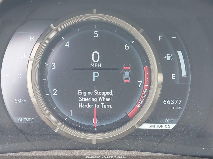 2015 LEXUS IS 250 VIN: JTHBF1D22F5071980