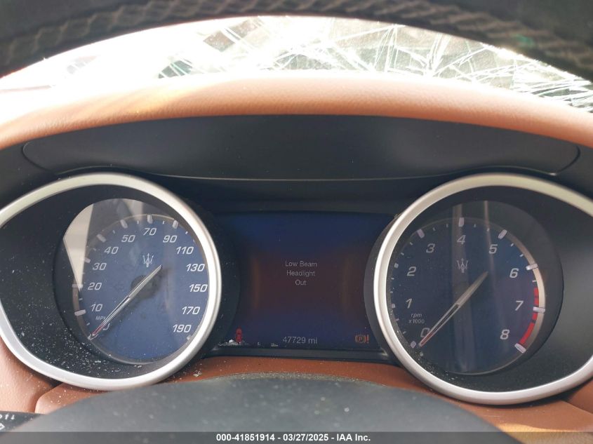 2018 Maserati Ghibli VIN: ZAM57XSA5J1299928 Lot: 41851914