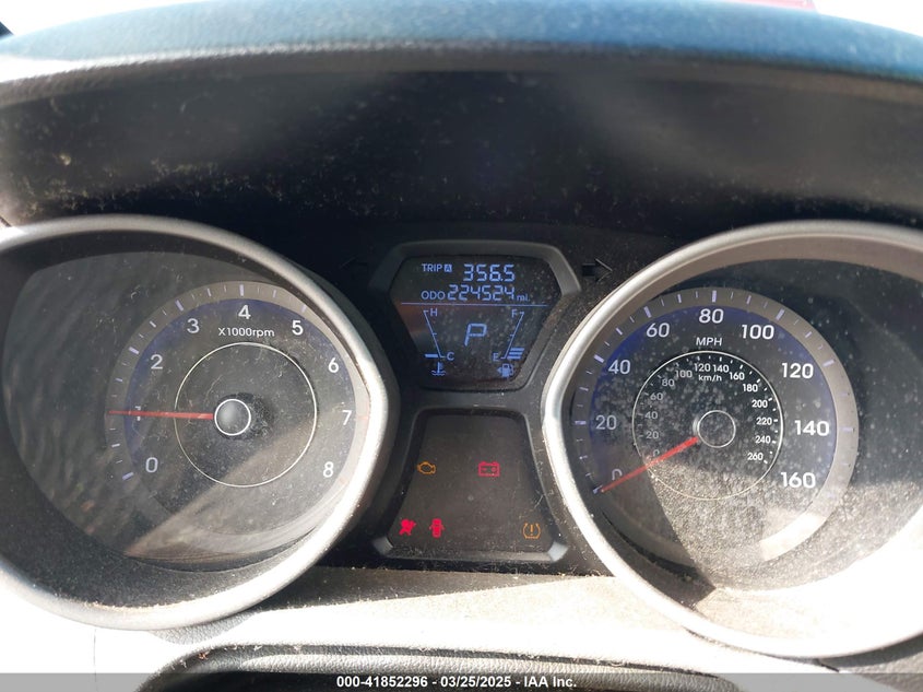 2011 HYUNDAI ELANTRA VIN: KMHDH4AE2BU081392