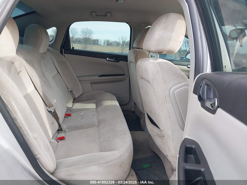 2012 CHEVROLET IMPALA VIN: 2G1WF5E36C1334236
