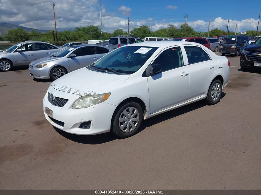 2009 TOYOTA COROLLA VIN: 1NXBU40E89Z026220