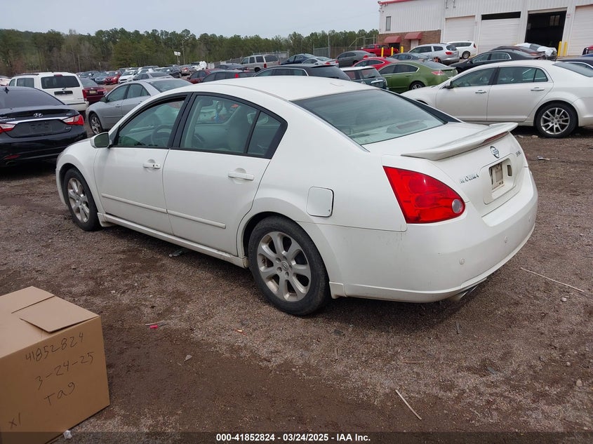 2008 NISSAN MAXIMA VIN: 1N4BA41E28C824282