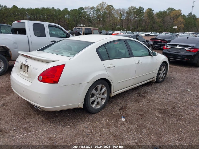 2008 NISSAN MAXIMA VIN: 1N4BA41E28C824282