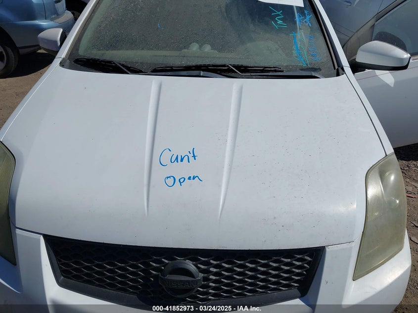 2007 NISSAN SENTRA VIN: 3N1BB61E37L695316