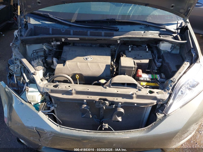 2012 TOYOTA SIENNA VIN: 5TDYK3DC8CS254057
