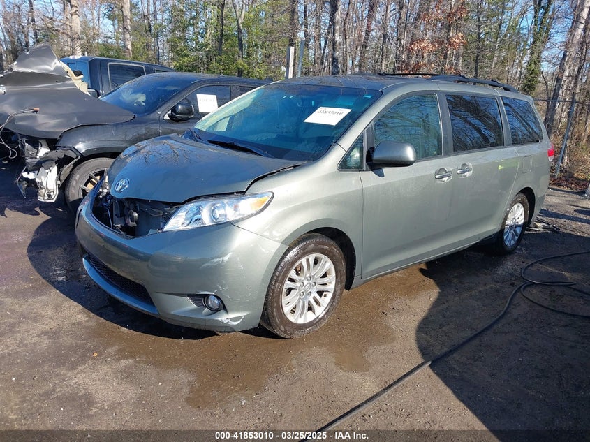 2012 TOYOTA SIENNA VIN: 5TDYK3DC8CS254057
