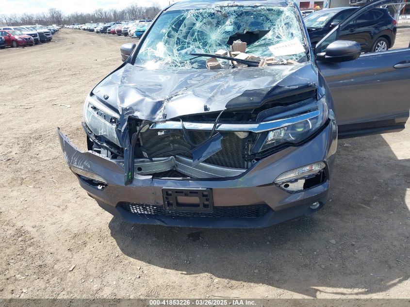 2016 Honda Pilot Ex-L VIN: 5FNYF6H55GB087250 Lot: 41853226