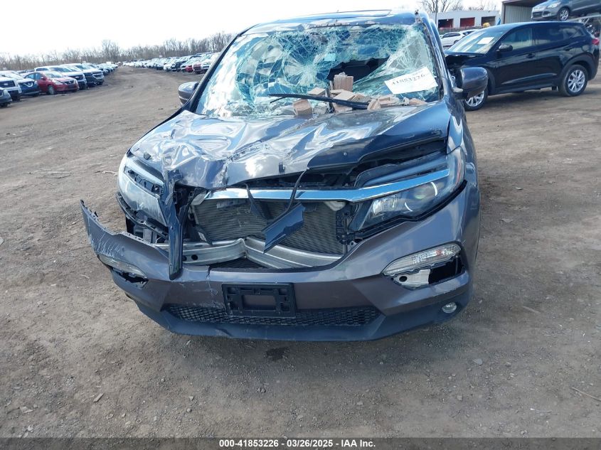 2016 Honda Pilot Ex-L VIN: 5FNYF6H55GB087250 Lot: 41853226