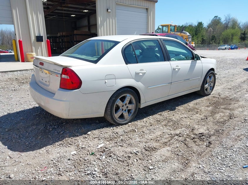 2006 CHEVROLET MALIBU VIN: 1G1ZU538X6F167202