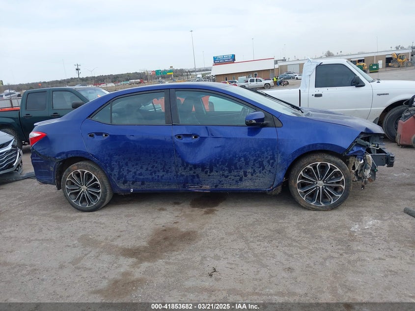 2014 TOYOTA COROLLA VIN: 5YFBURHE6EP065692