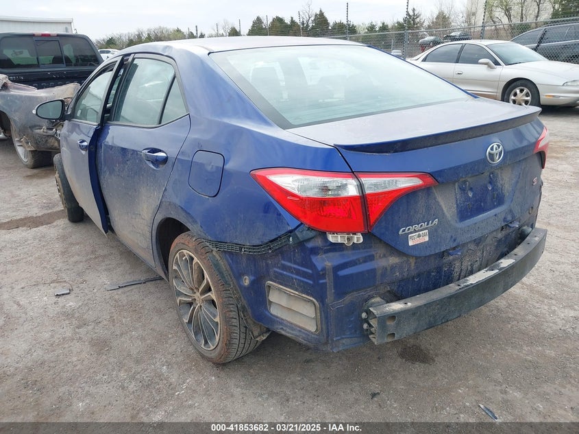2014 TOYOTA COROLLA VIN: 5YFBURHE6EP065692