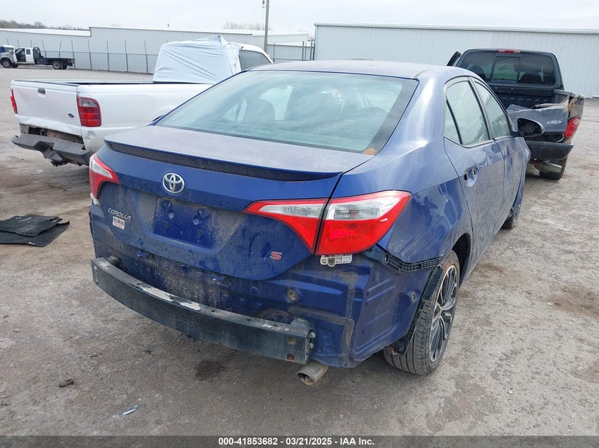 2014 TOYOTA COROLLA VIN: 5YFBURHE6EP065692