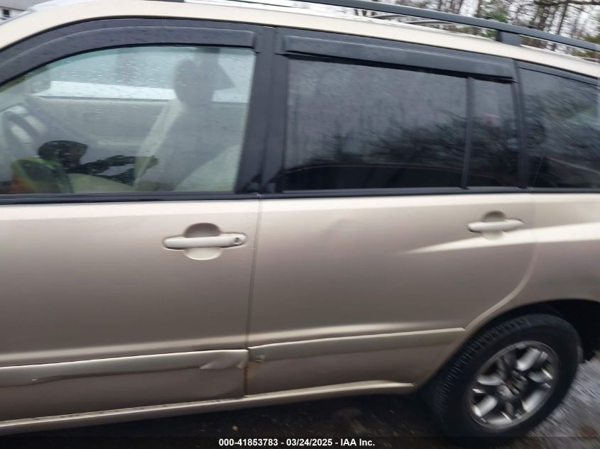 2004 Toyota Highlander V6 VIN: JTEEP21A840005596 Lot: 41853783