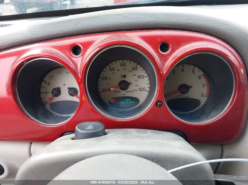 2002 Chrysler Pt Cruiser Limited VIN: 3C8FY68B42T218989 Lot: 41854210