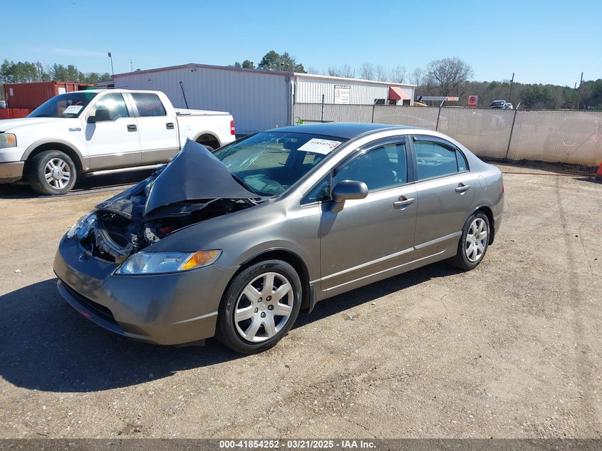 2007 HONDA CIVIC VIN: 1HGFA16537L107845