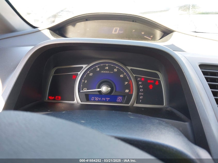 2007 HONDA CIVIC VIN: 1HGFA16537L107845