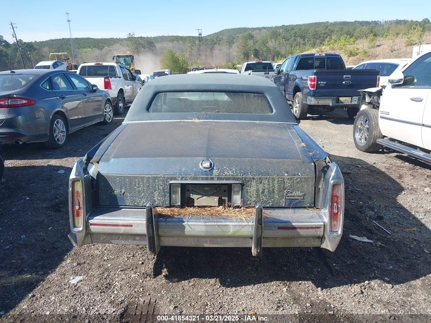 1992 Cadillac Brougham VIN: 1G6DW54EXNR707566 Lot: 41854321