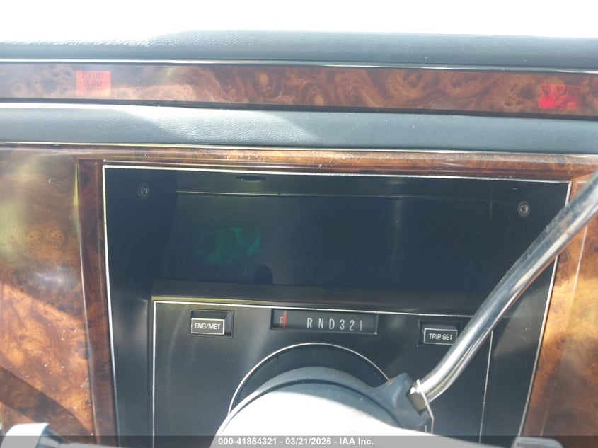 1992 Cadillac Brougham VIN: 1G6DW54EXNR707566 Lot: 41854321