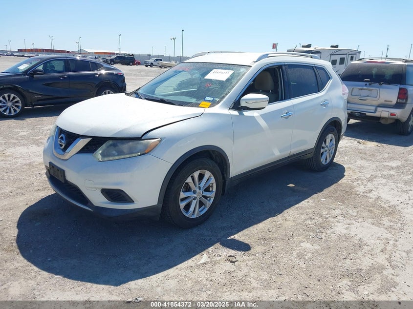 2015 NISSAN ROGUE SV - KNMAT2MTXFP538846