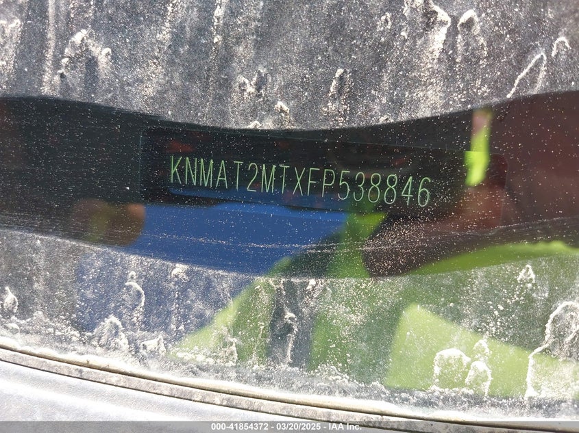 2015 NISSAN ROGUE SV - KNMAT2MTXFP538846