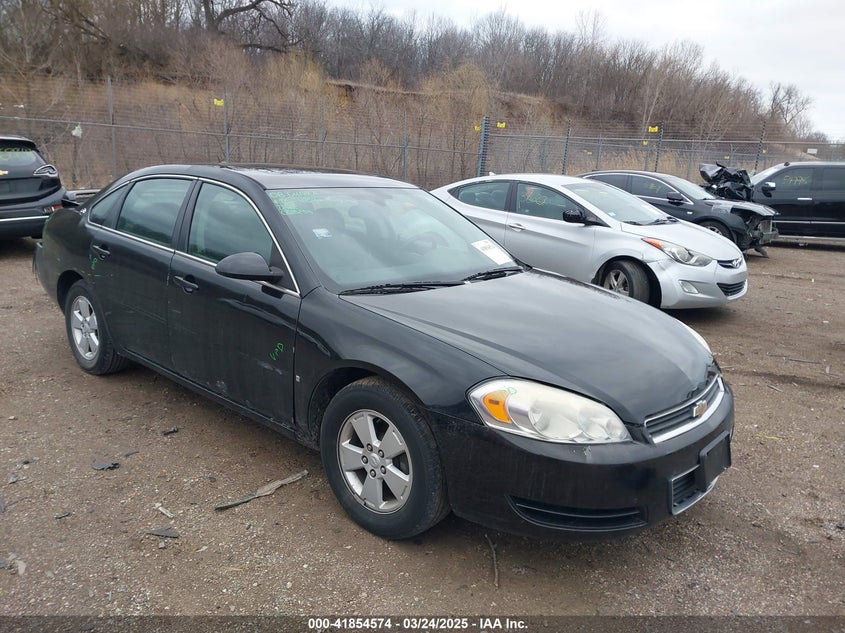 2008 CHEVROLET IMPALA VIN: 2G1WT58K489184809
