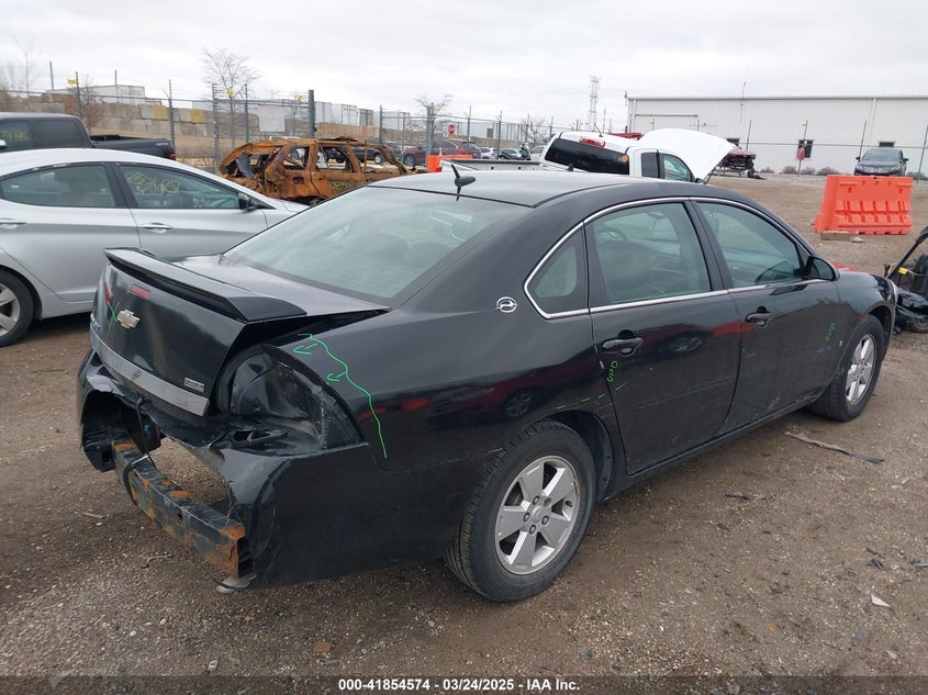 2008 CHEVROLET IMPALA VIN: 2G1WT58K489184809
