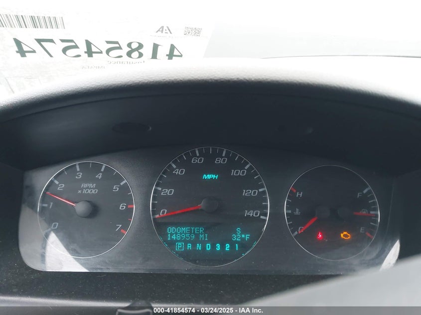 2008 CHEVROLET IMPALA VIN: 2G1WT58K489184809