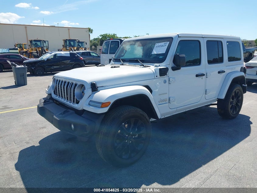 2024 JEEP WRANGLER 4XE 2.0L I-4 DI, DOHC, T(VIN: 1C4RJXP66RW225900