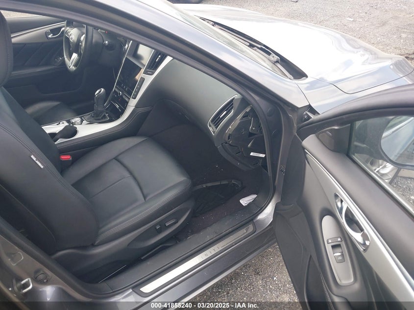 2021 INFINITI Q50 3.0L V-6 DI, DOHC, V(VIN: JN1EV7BRXMM751698