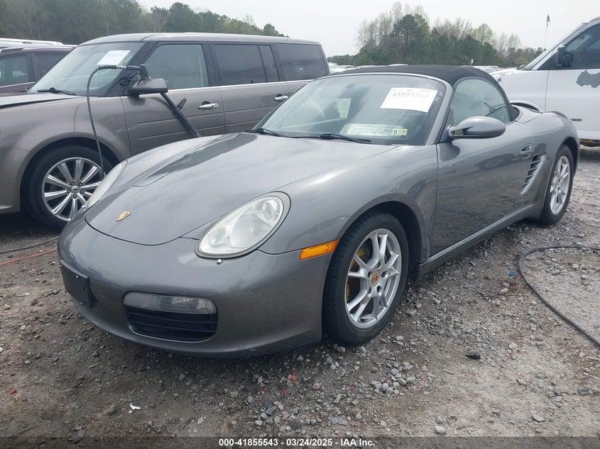 2008 PORSCHE BOXSTER VIN: WP0CA29838U711064