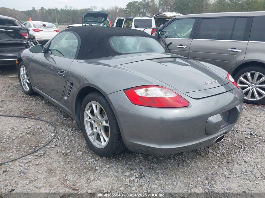 2008 PORSCHE BOXSTER VIN: WP0CA29838U711064