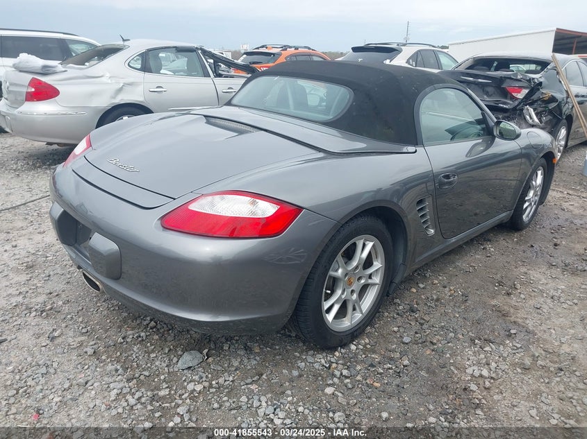 2008 PORSCHE BOXSTER VIN: WP0CA29838U711064