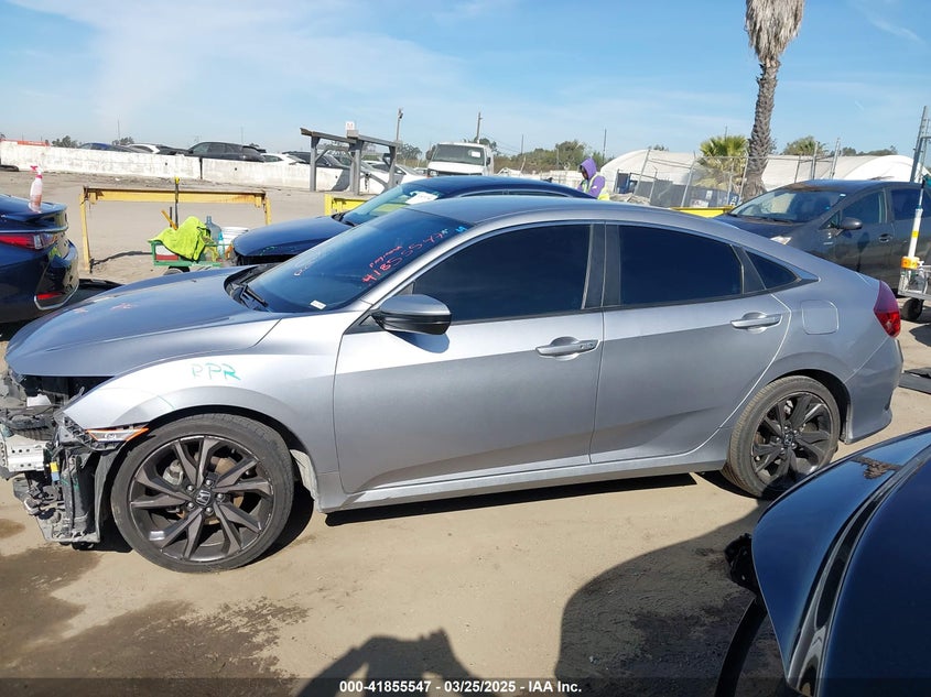 2021 HONDA CIVIC VIN: 19XFC2F83ME002851