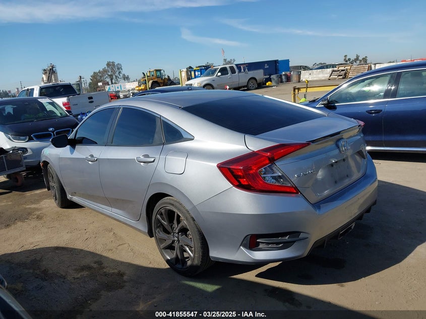 2021 HONDA CIVIC VIN: 19XFC2F83ME002851