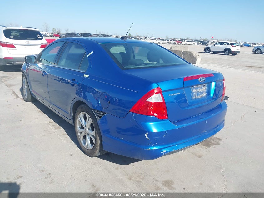 2012 FORD FUSION VIN: 3FAHP0HA9CR395009