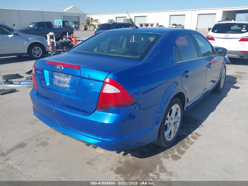 2012 FORD FUSION VIN: 3FAHP0HA9CR395009