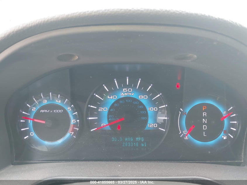 2011 FORD FUSION VIN: 3FAHP0HA2BR225055