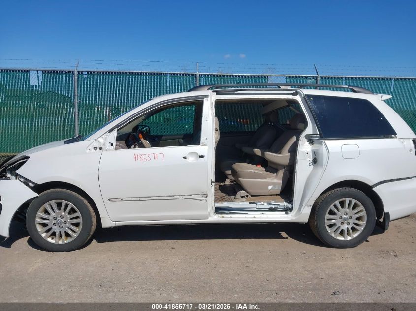 2008 Toyota Sienna Limited VIN: 5TDBK22C58S020260 Lot: 41855717