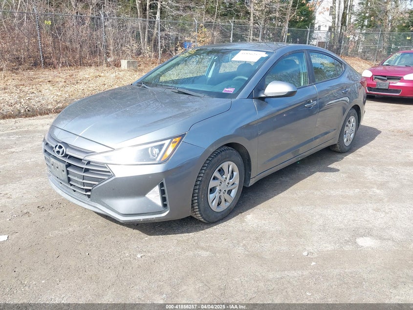 2019 HYUNDAI ELANTRA VIN: KMHD74LF7KU789081