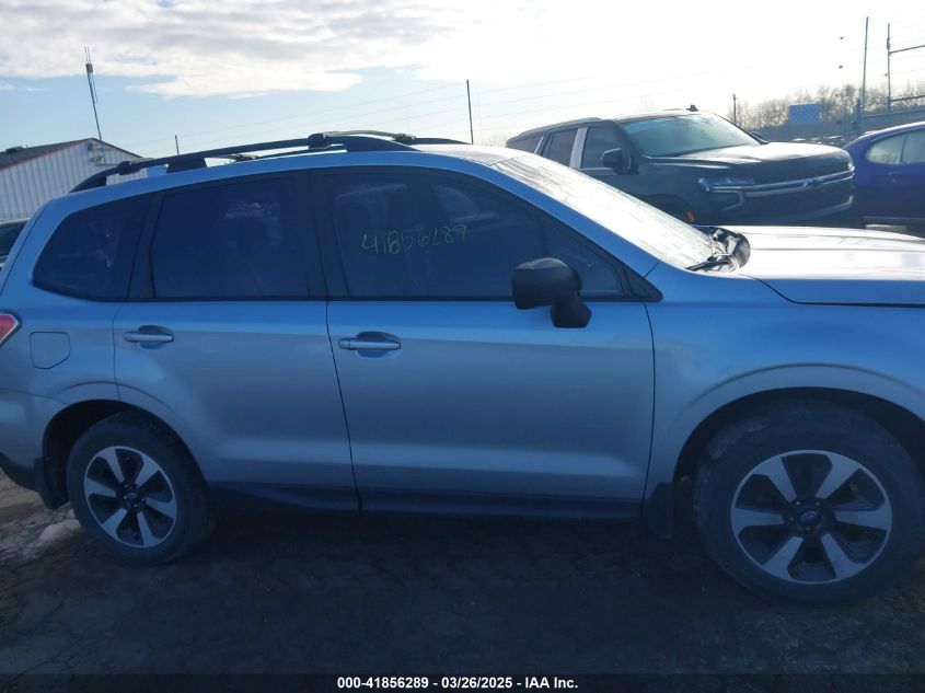 2017 Subaru Forester 2.5I VIN: JF2SJABCOHH460602 Lot: 41856289