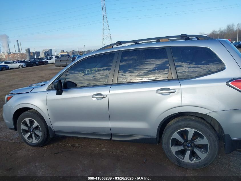 2017 Subaru Forester 2.5I VIN: JF2SJABCOHH460602 Lot: 41856289