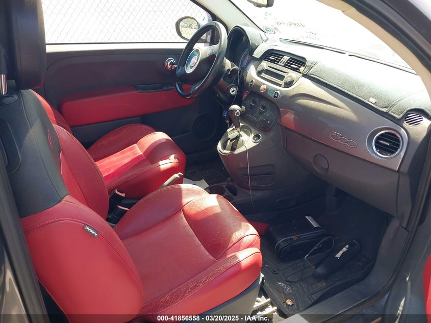 2012 FIAT 500 VIN: 3C3CFFCR8CT348035