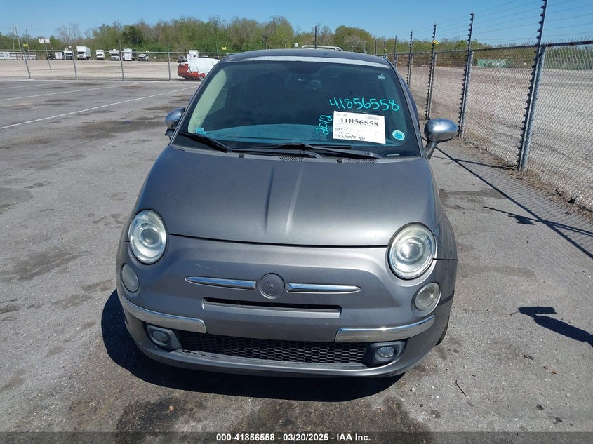 2012 FIAT 500 VIN: 3C3CFFCR8CT348035