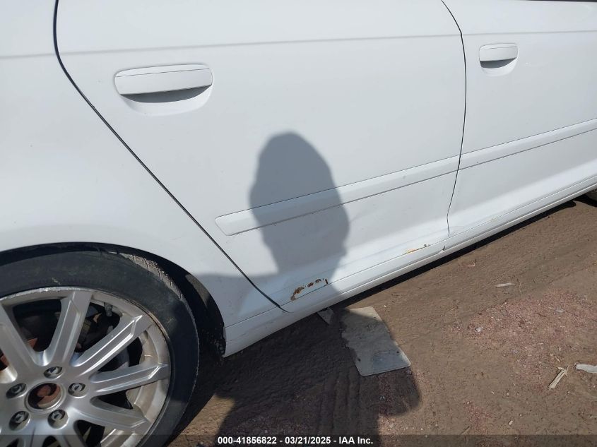 2010 Audi A3 2.0T Premium VIN: WAUMFAFM4AA017182 Lot: 41856822