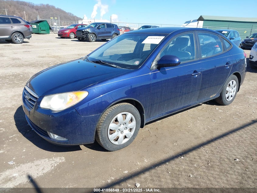 2008 HYUNDAI ELANTRA VIN: KMHDU46D98U576418