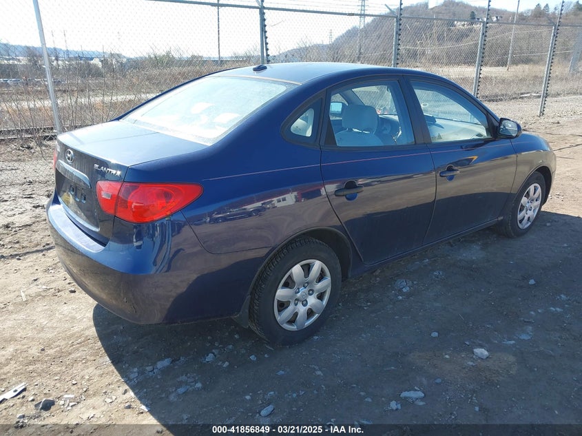 2008 HYUNDAI ELANTRA VIN: KMHDU46D98U576418