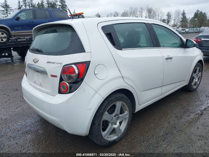 2014 Chevrolet Sonic Ltz Auto VIN: 1G1JE6SB6E4201966 Lot: 41856971