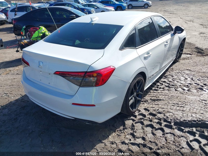 2022 HONDA CIVIC SPORT 2HGFE2F5XNH575494