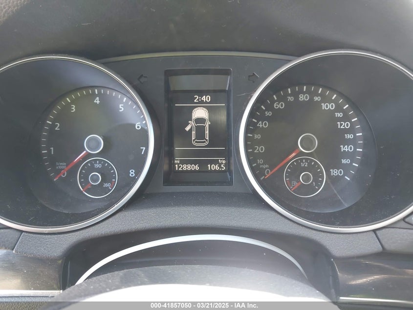 2013 VOLKSWAGEN GTI VIN: WVWHD7AJ8DW097443